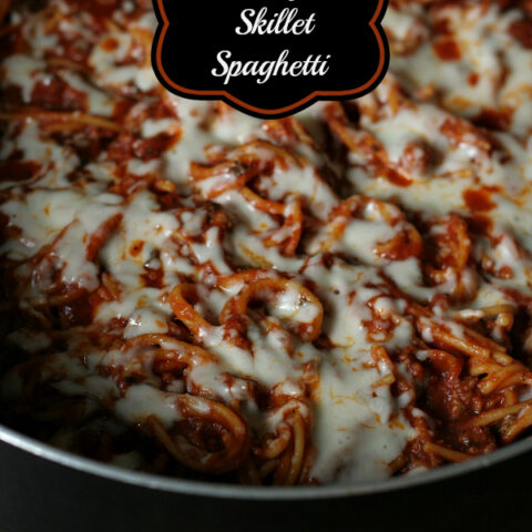 Gluten-free Skillet Spaghetti - An easy one-dish meal