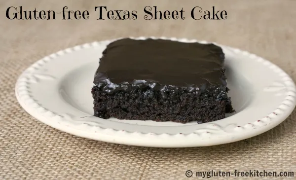 Gluten-free Texas Sheet Cake