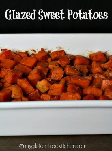 Gluten-free Glazed Sweet Potatoes