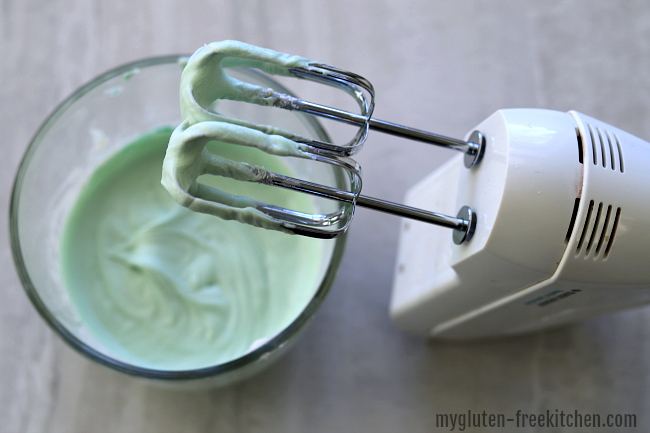 Making mint frosting