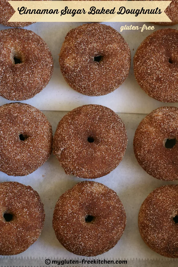 Gluten Free Cinnamon Sugar Baked Doughnuts