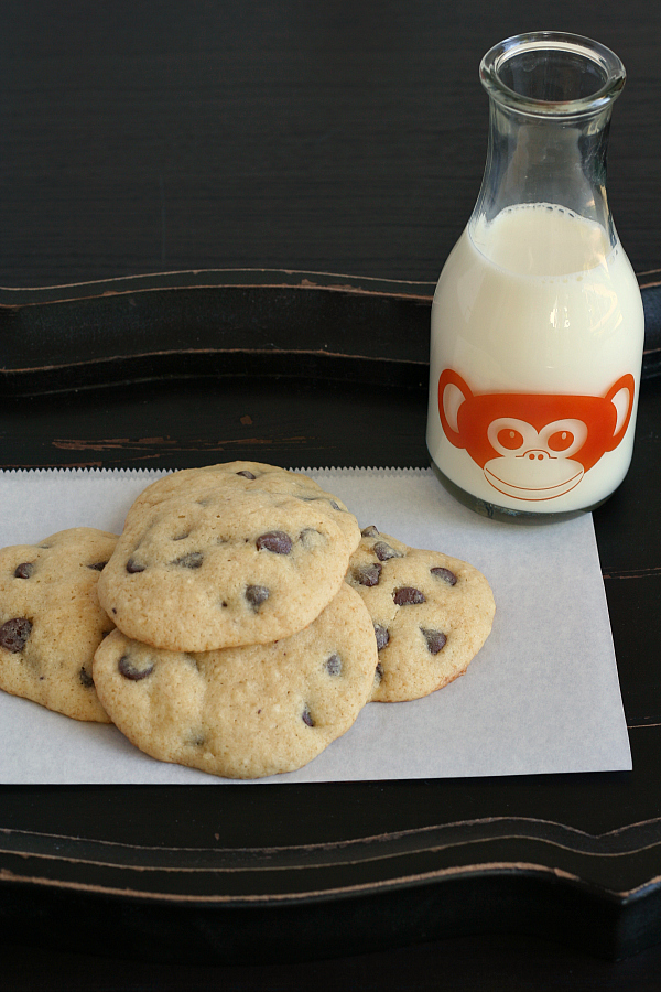 gluten-free banana chocolate chip cookies