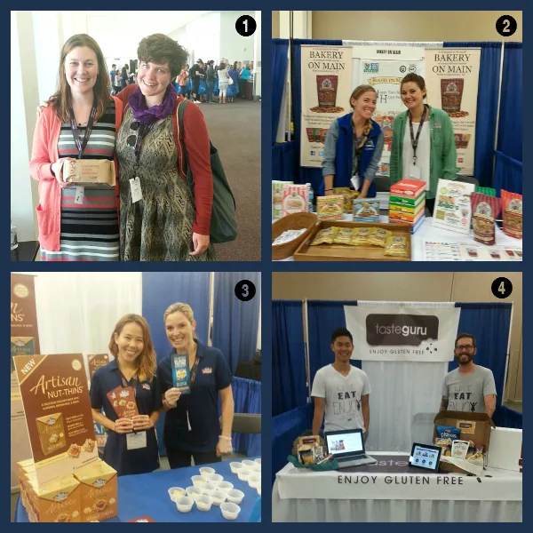 Some of my favorite gluten-free companies from Celiac Disease Foundation Expo 2014