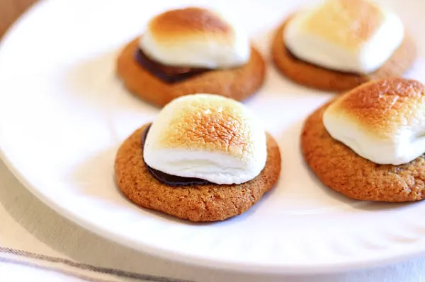 Gluten-free, Dairy-free S'mores cookies