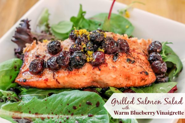 Grilled Salmon Salad recipe