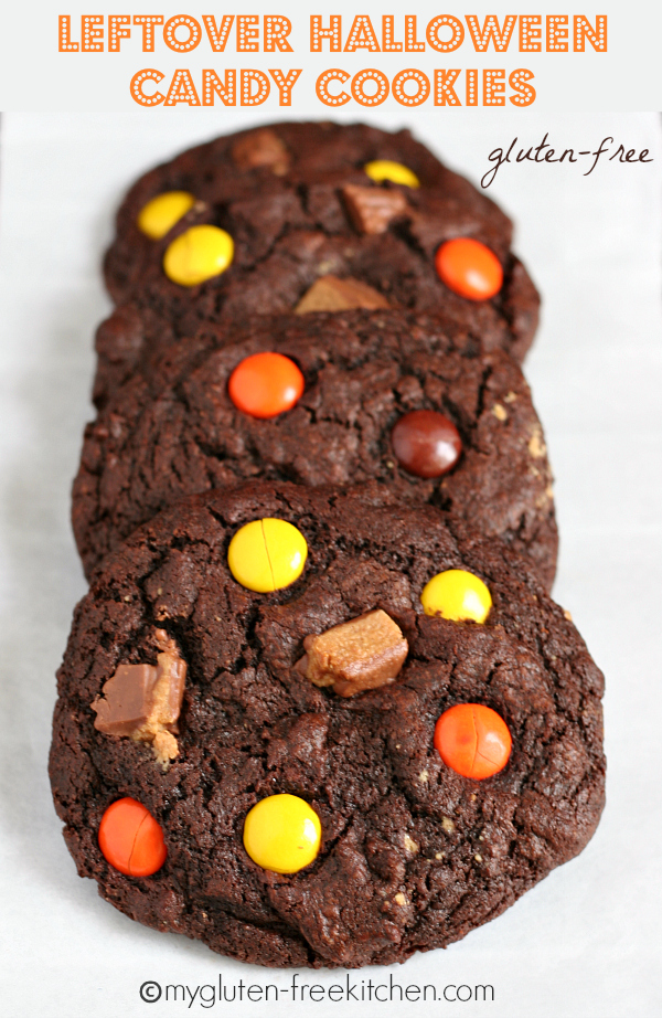 Gluten-free Halloween Candy Cookies