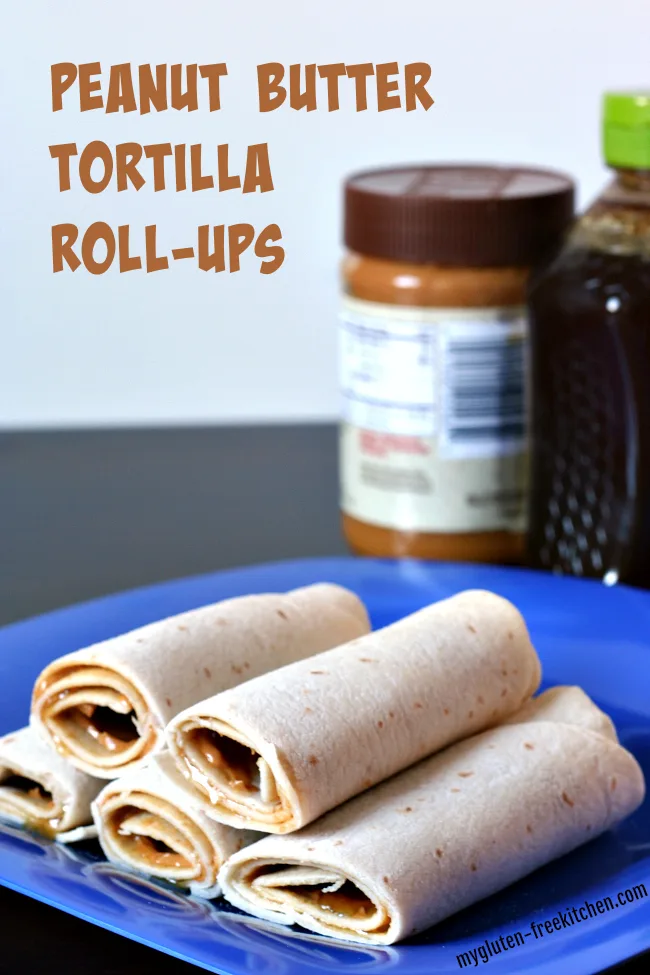 Peanut Butter Tortilla Roll-ups