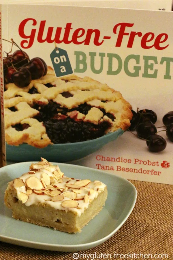 Gluten-free on a Budget cookbook review and Sweet Almond Danish recipe