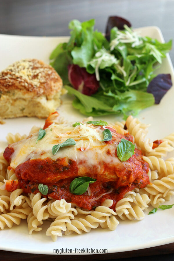 Glutenfree Skillet Chicken Parmesan