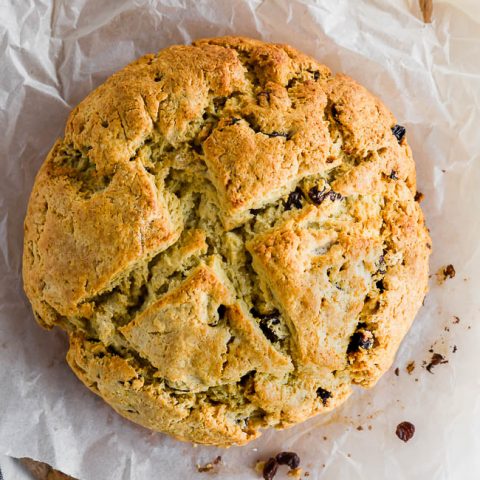 Loaf of Gluten-free Irish Soda Bread