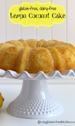 Gluten-free Dairy-free Lemon Coconut Cake