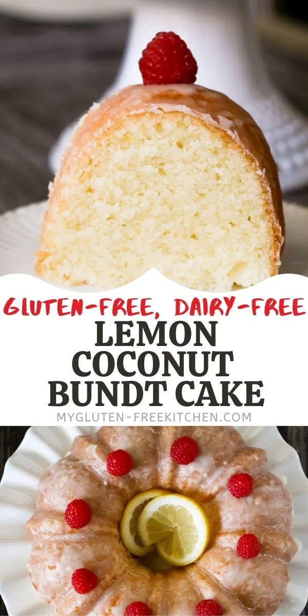 gluten-free lemon coconut cake