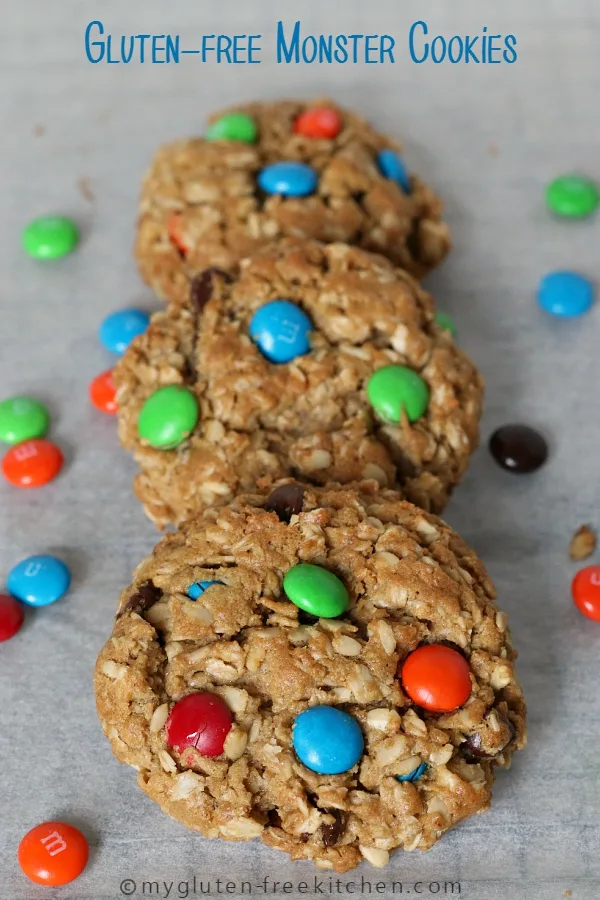 Peanut Butter M&M Monsters - Sugar Mama Cookie Company