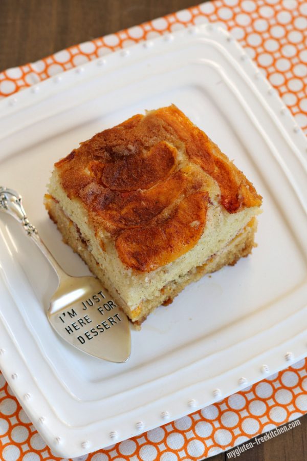 The Best Gluten-free Peach Cake