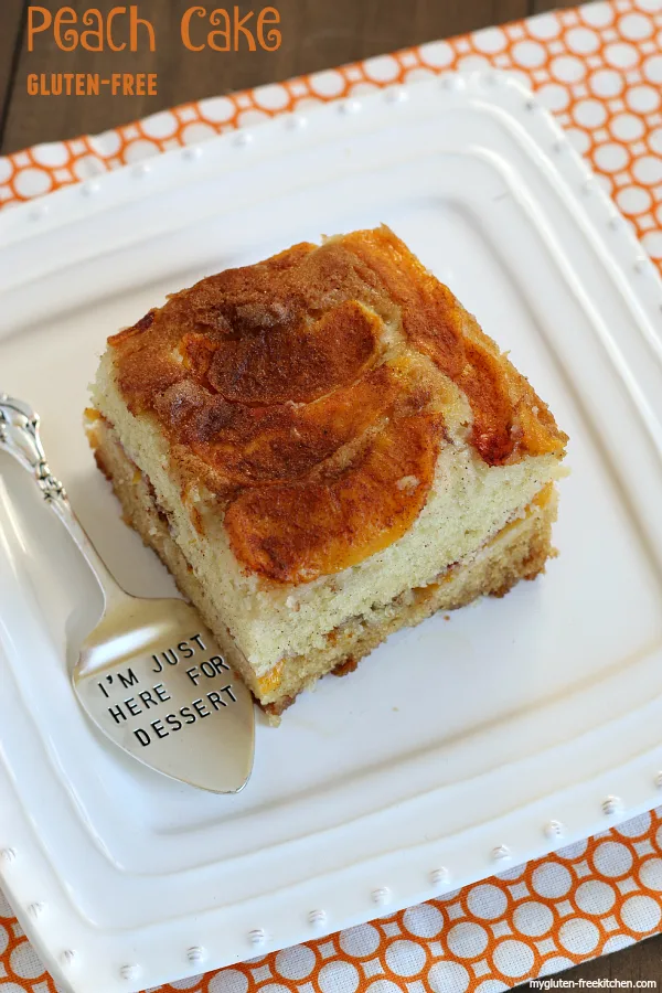 The Best Gluten-free Peach Cake. Hands down, my favorite way to use fresh peaches!