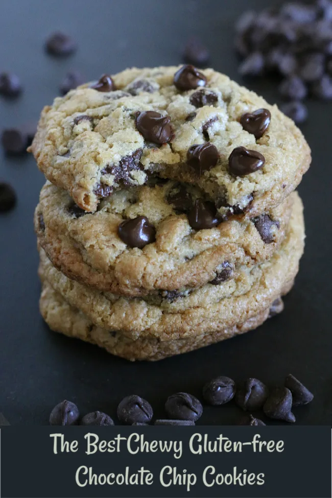 The Best Chewy Gluten-free Chocolate Chip Cookies Recipe. Tried and true favorite!