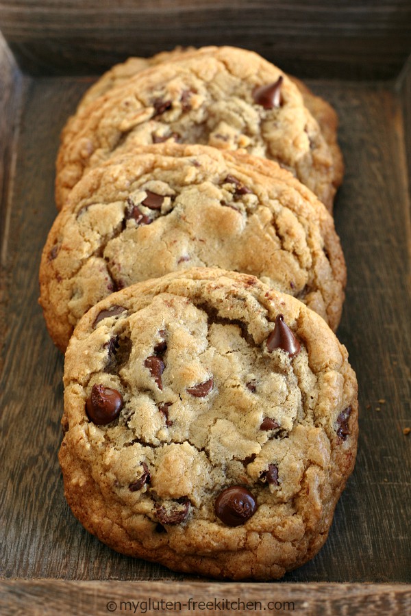 The Best Chewy Gluten free Chocolate Chip Cookies