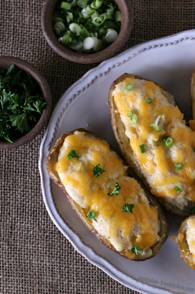 Twice Baked Potato Recipe {Glutenfree}