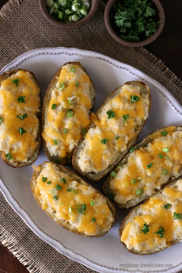 Twice Baked Potato Recipe {Glutenfree}
