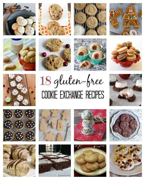 18 Gluten-free Cookie Exchange Recipes - Fun and easy recipes for neighbor gifts or holiday parties!