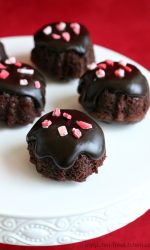 Gluten-free Chocolate Peppermint Cakes - perfect recipe for Christmas parties!