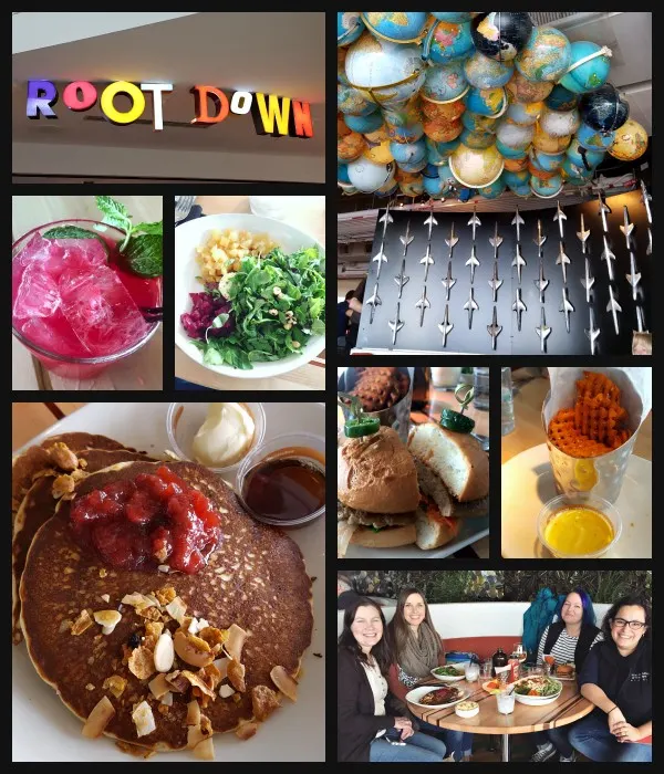 Root Down in Denver - great gluten-free food. Location in Denver and in Denver International Airport.