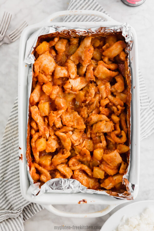 Sweet and Sour Chicken {Glutenfree}