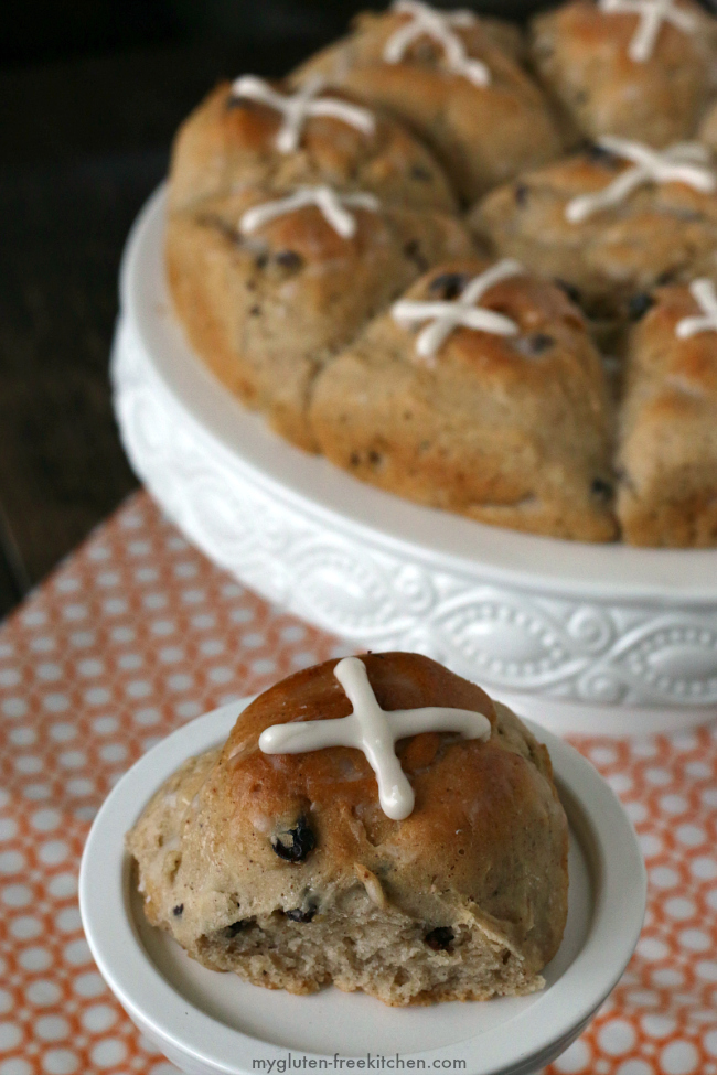 Hot Cross Buns that are gluten-free, dairy-free, and delicious! Perfect for Good Friday or Easter!