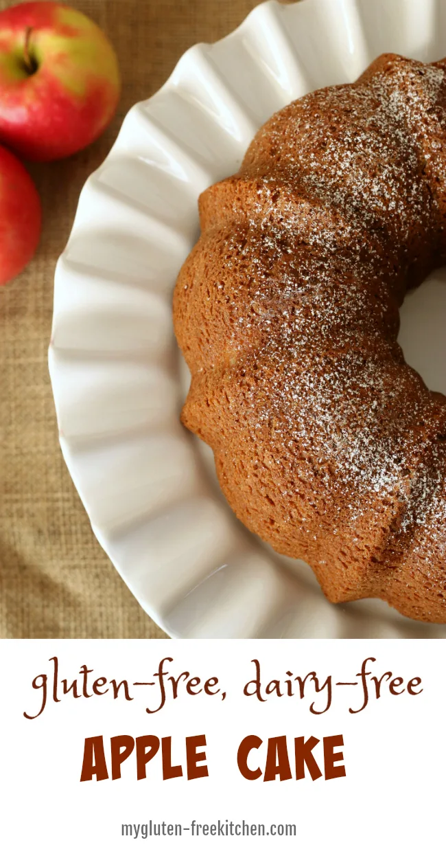 gluten free apple bundt cake