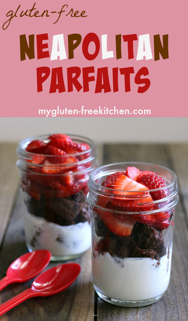 Gluten-free Neapolitan Parfaits