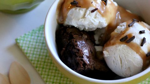 peanut butter ice cream topping