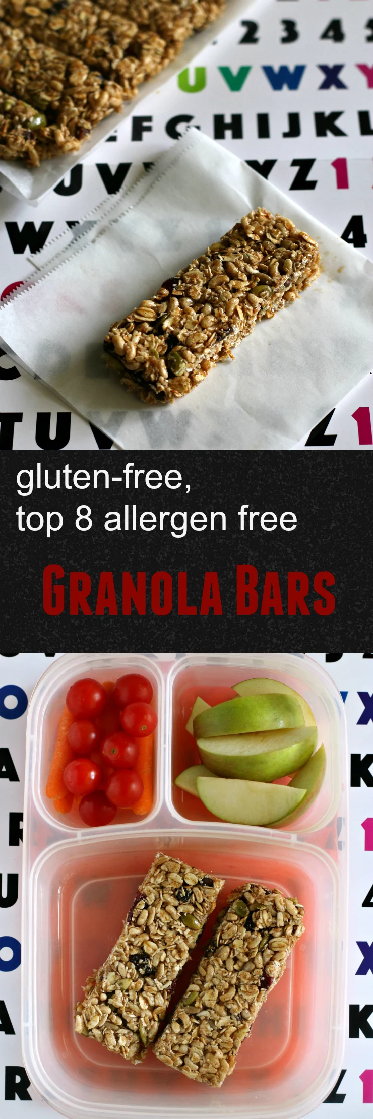 Gluten-free and Top 8 Allergen Free Chewy Granola Bars Recipe