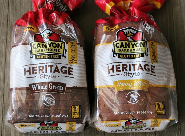 Full size gluten-free bread from Canyon Bakehouse