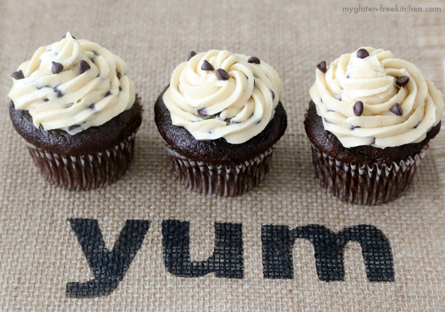 Gluten-free Chocolate Cupcakes with Chocolate Chip Buttercream Frosting recipe