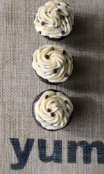 Gluten-free Chocolate Cupcakes with Chocolate Chip Frosting
