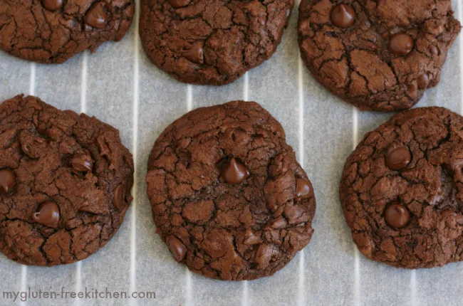 Gluten-free Triple Chocolate Cookies