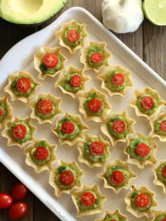 Chips and Guacamole Bites gluten-free appetizer recipe