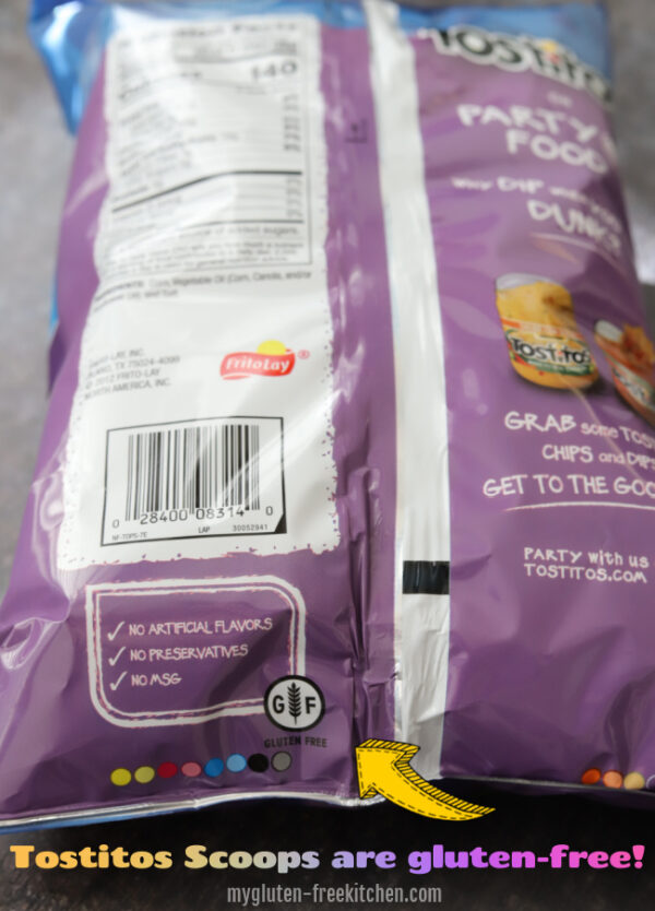 Glutenfree Chip and Guacamole Bites