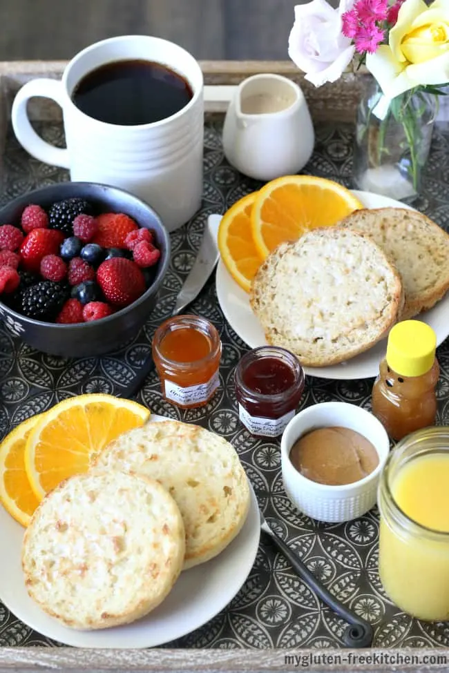 Brunch with Udi's Gluten-free English Muffins