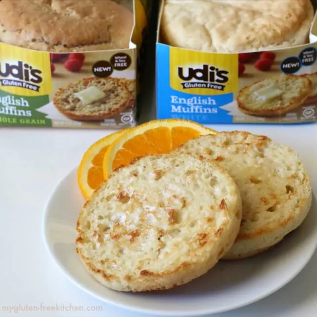 Gluten-free English Muffins from Udi's