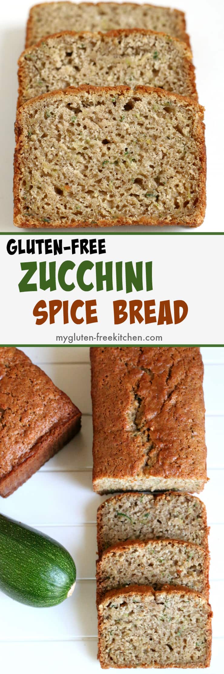 Gluten-free Zucchini Spice Bread