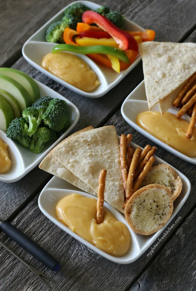 Gluten-free Cheese Fondue kid-friendly