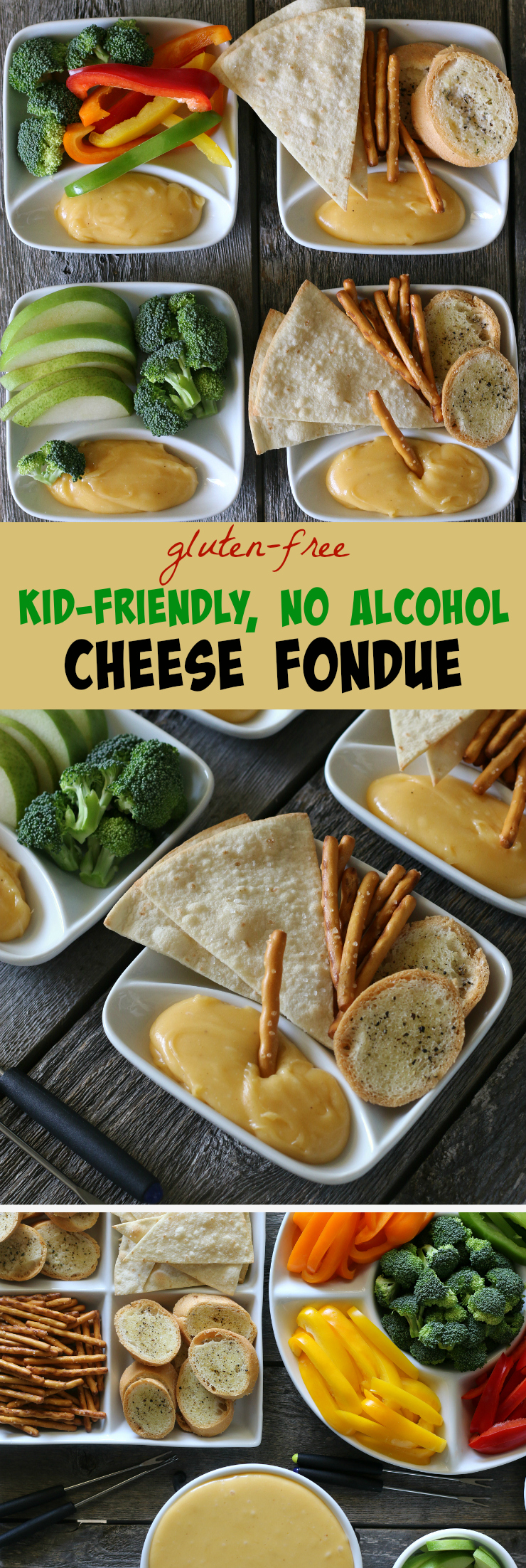 Glutenfree Cheese Fondue (nonalcoholic)