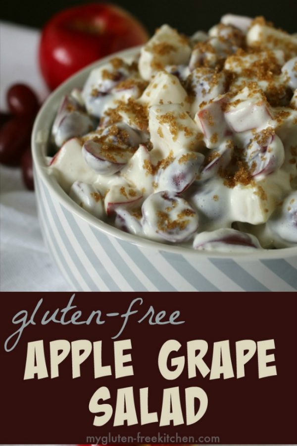 Apple Grape Salad (Gluten-free)