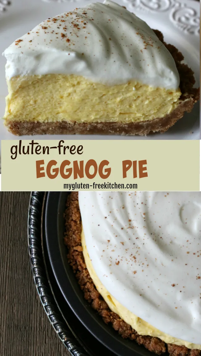 Eggnog Pie Gluten-free