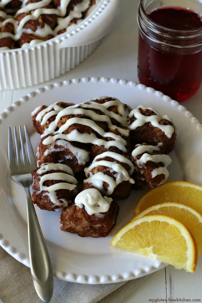 Pull-apart cinnamon rolls gluten-free