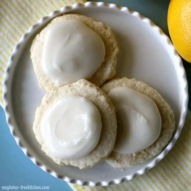 Gluten-free Lemon Cookies recipe.