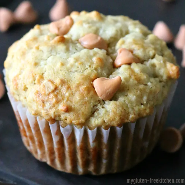 Gluten-free Banana Butterscotch Muffin Recipe