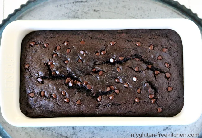 Gluten free Chocolate Banana Bread