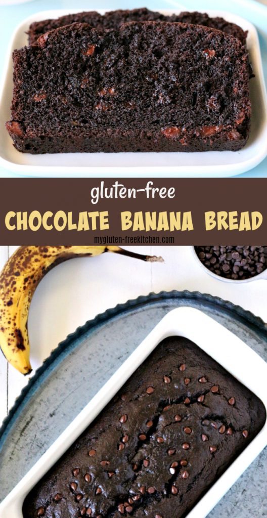 Gluten Free Chocolate Banana Bread Recipe